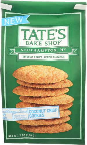 Tates Cookies Coconut Crisp