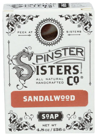 Spinster Sisters Co Soap Bar Sandalwood