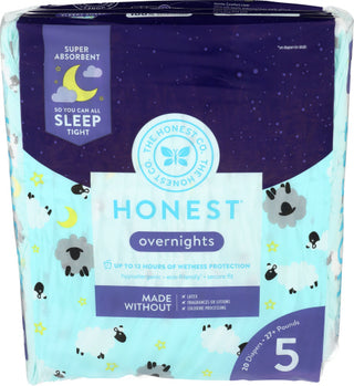The Honest Company Diaper Ovrnght Sheep Sz 5