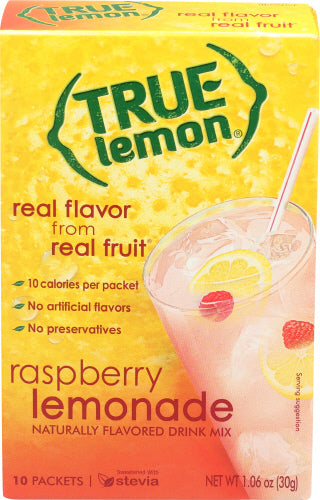 True Citrus Water Enhncr Lmnrspbry 10ct