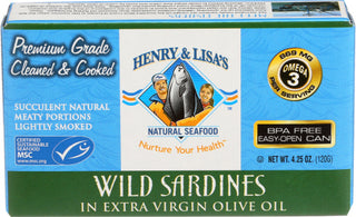 Henry & Lisas Sardine Wild Oovo