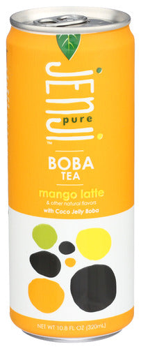 Jenji Pure Tea Boba Mango Latte