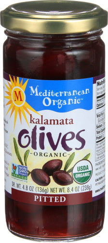Mediterranean Organics Olive Blk Kalamata Ptd