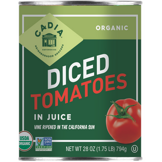 Cadia Tomato Diced Org