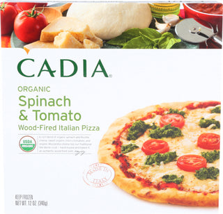 Cadia Pizza Mozz Spnch & Tmto Org