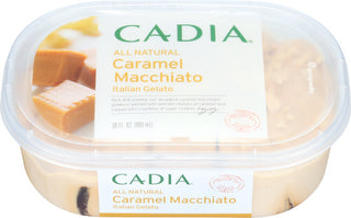 Cadia Gelato Caramel Macchiato