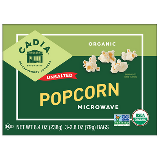 Cadia Popcorn 3pk Mcr Unslt Org