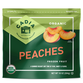 Cadia Fruit Peach Slices Org