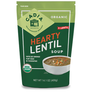 Cadia Soup Hearty Lentil Org