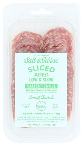 Salt And Twine Salami Fennel Saltd Slcd