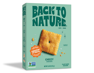 Back To Nature Crackers Cheezy Square