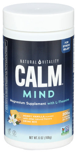 Natural Vitality Calm Honey Vanilla Pwdr