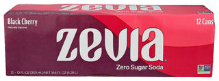 Zevia Soda Zero Blkchry 12pk