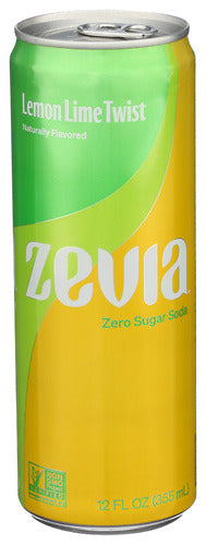 Zevia Soda Lemon Lime Twist