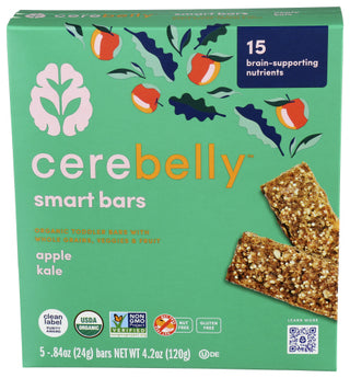 Cerebelly Bar Toddler Apple Kale