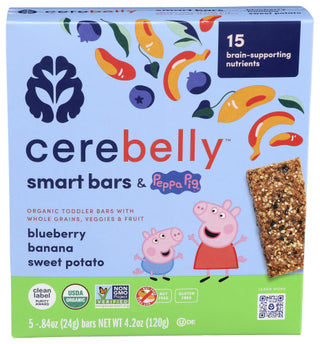 Cerebelly Bar Toddler Blberry Banan