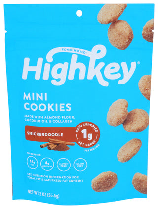 High Key Snacks Cookies Snickerdoodle