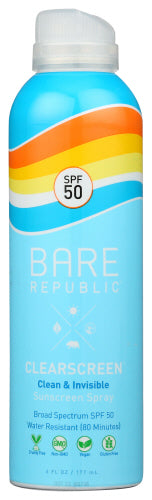 Bare Republic Sunscreen Spray Spf 50