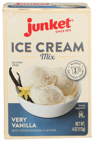 Junket Ice Cream Vry Vanilla Mix