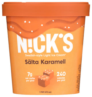 Nicks Ice Cream Salted Caramel