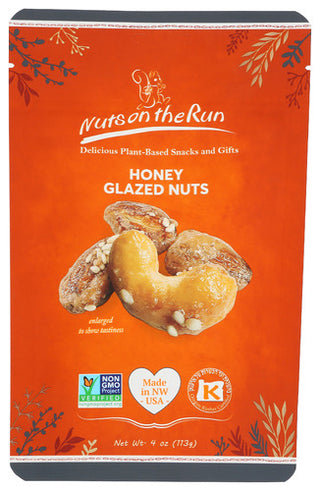 Nuts On The Run Nuts Honey Glazed