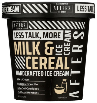 Afters Ice Cream Ice Crm Milk & Cereal