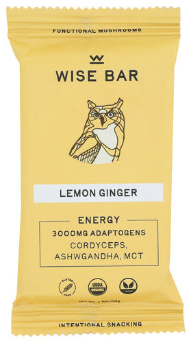 Wise Bar Bar Lemon Ginger