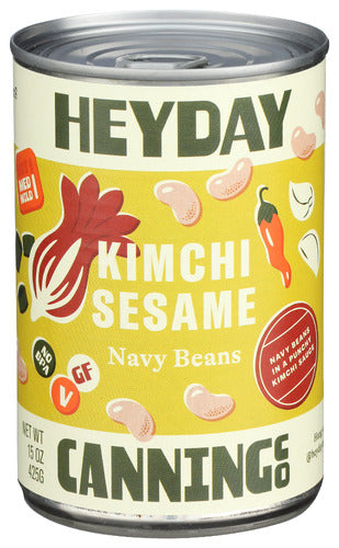 Heyday Canning Co Beans Navy Kimchi Sesame