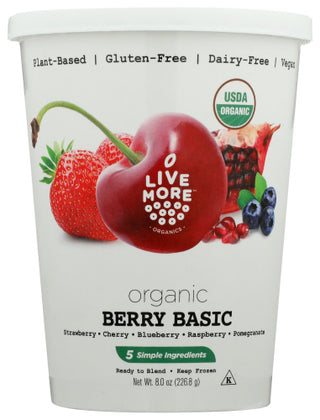 Live More Organics Smoth Cp Assrtd Brry Org
