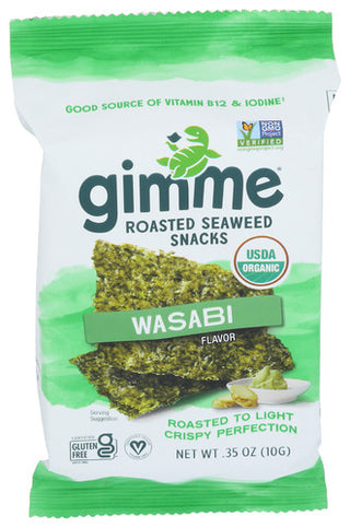 Gimme Seaweed Snk Rstd Wasabi