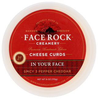 Face Rock Cheese Curds 3 Pepper