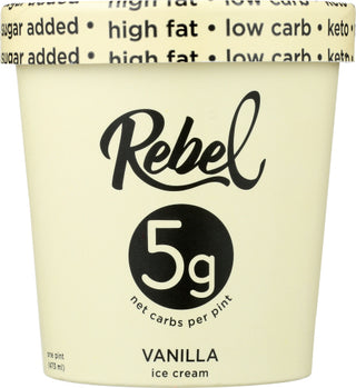 Rebel Ice Cream Vanilla