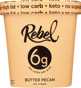 Rebel Ice Cream Butter Pecan