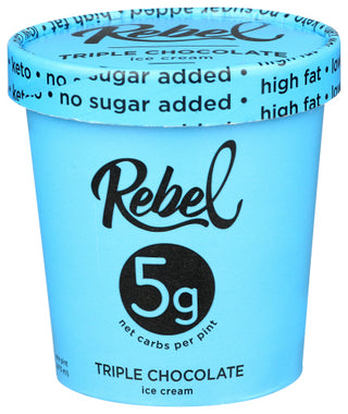 Rebel Ice Cream Trpl Chocolate