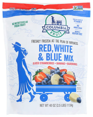 Columbia Fruit Fruit Red White Blue Mx