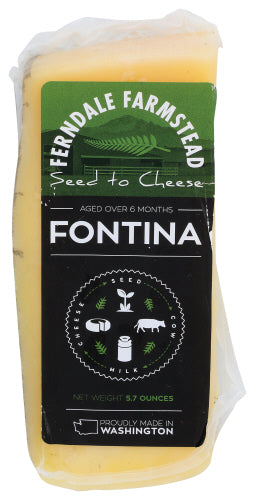 Ferndale Farmstead Cheese Fontina Wedge