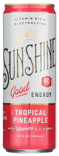 Sunshine Drink Energy Trop Pineapp