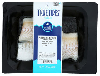 True Tides Seafood Cod Fillets Alaska