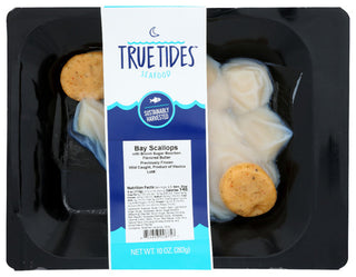 True Tides Seafood Scallops Brn Sgr Brbn Bt