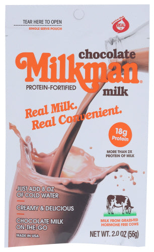 Milkman Milk Milk Chocolate 18g W Prtn