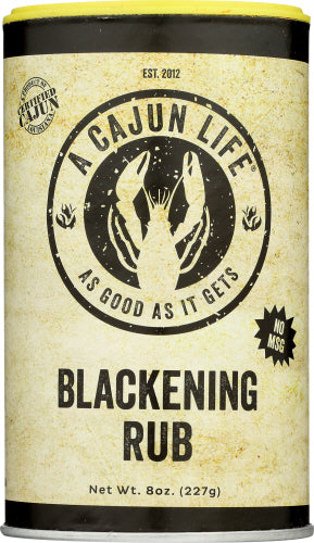 A Cajun Life Rub Blackening