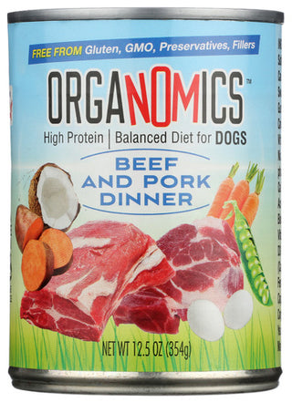 Organomics Food Dog Flavr Beef Pork