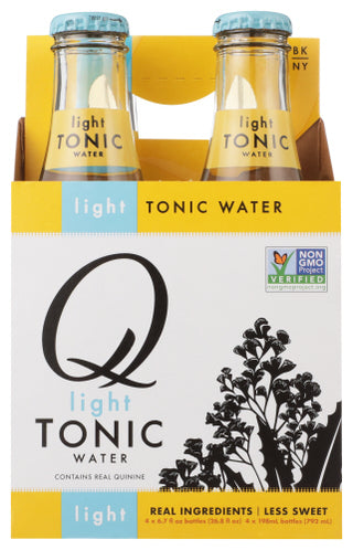 Q Tonic Tonic Light 4pk 6.7oz