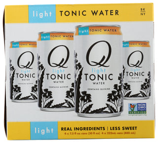 Q Tonic Water Tonic Light 4pk