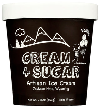 Cream And Sugar Ice Cream Vanilla