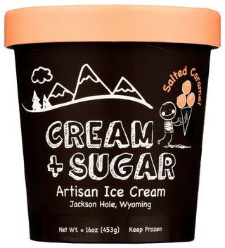 Cream And Sugar Ice Cream Salted Caramel