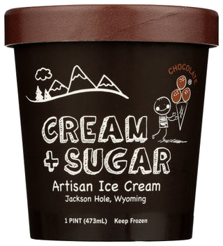 Cream And Sugar Ice Cream Chocolate