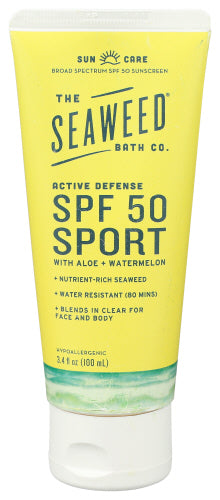 Seaweed Bath Company Cream Actv Dfns Spf 50 Sp