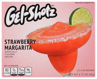 Gel Shotz Gelatin Stwbrry Margarita