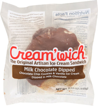 Creamwich Sandwich Ice Crm Milk Dip